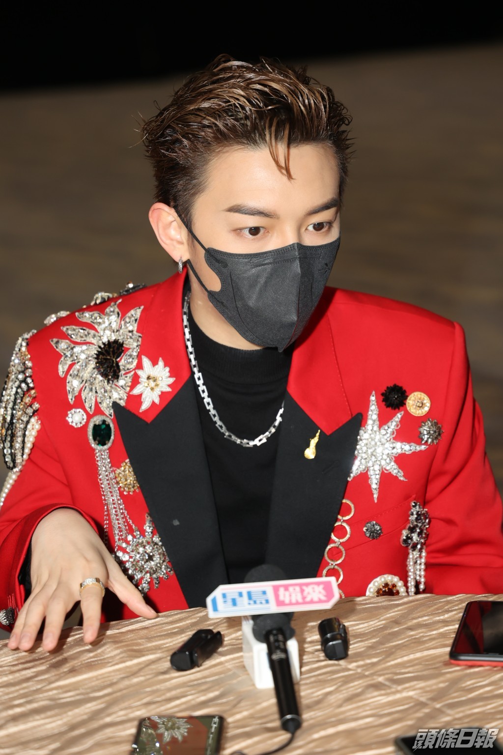 MC未有留意熊仔頭道歉一事，他稱未有放在心上。